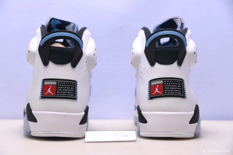 UNC Air 6 CT8529-410 Jordan 1231